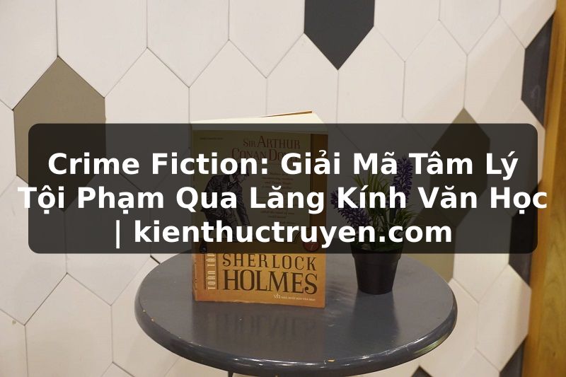 Truyện Tranh Crime Fiction: Giải Mã Tâm Lý Tội Phạm Qua Lăng Kính Văn Học | kienthuctruyen.com