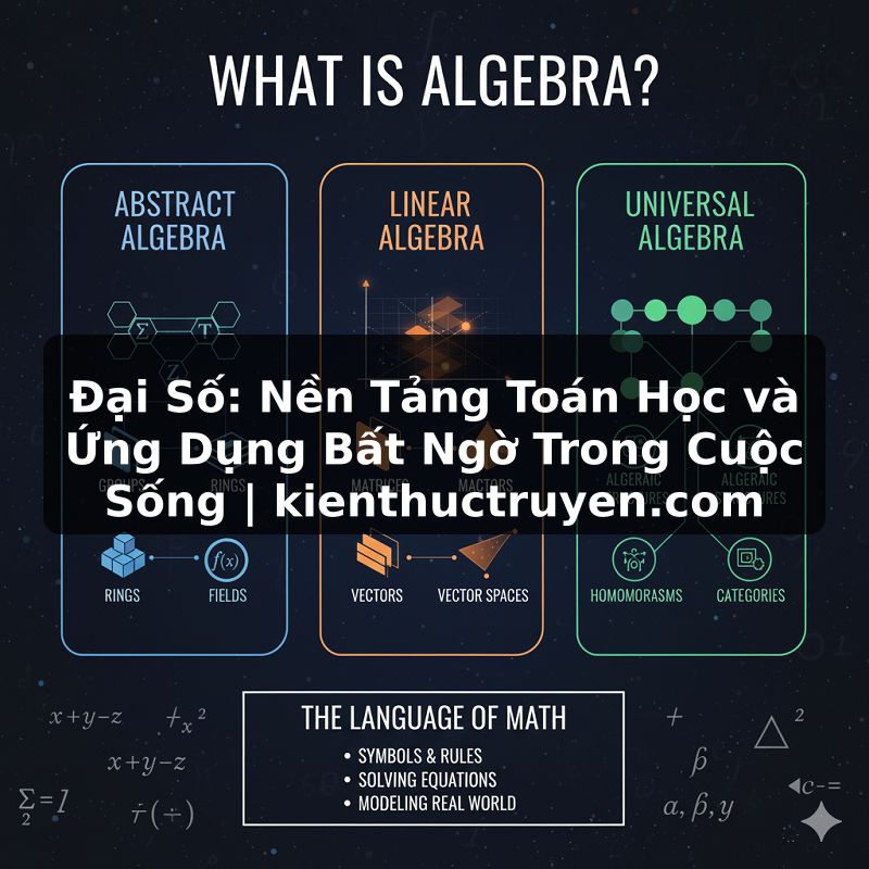 Truyện Tranh Đại Số: Nền Tảng Toán Học và Ứng Dụng Bất Ngờ Trong Cuộc Sống | kienthuctruyen.com