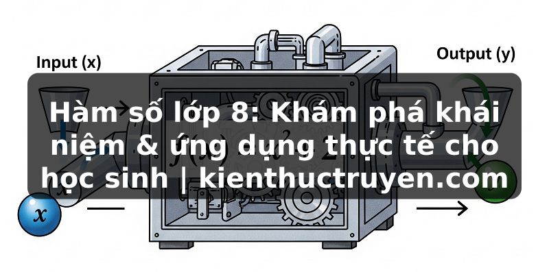 Truyện Tranh Hàm số lớp 8: Khám phá khái niệm & ứng dụng thực tế cho học sinh | kienthuctruyen.com