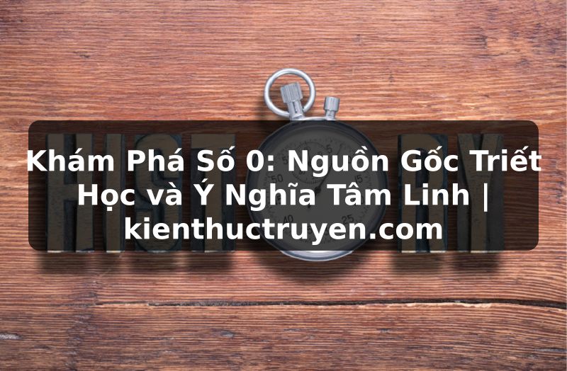 Truyện Tranh Khám Phá Số 0: Nguồn Gốc Triết Học và Ý Nghĩa Tâm Linh | kienthuctruyen.com