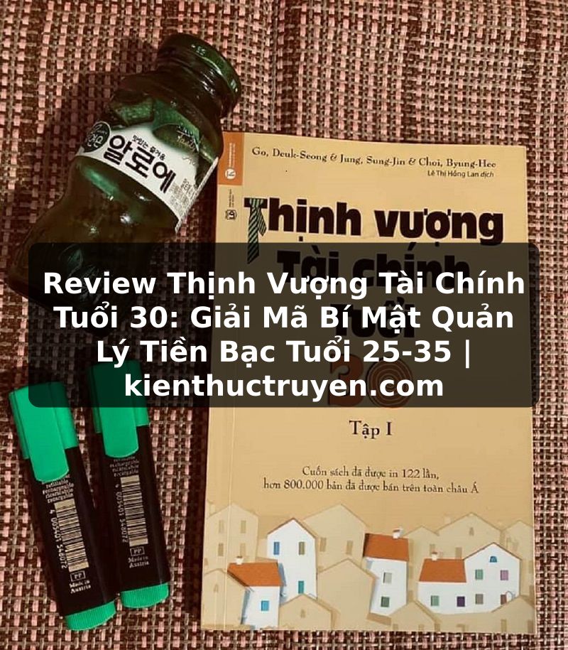 Truyện Tranh Review Thịnh Vượng Tài Chính Tuổi 30: Giải Mã Bí Mật Quản Lý Tiền Bạc Tuổi 25-35 | kienthuctruyen.com