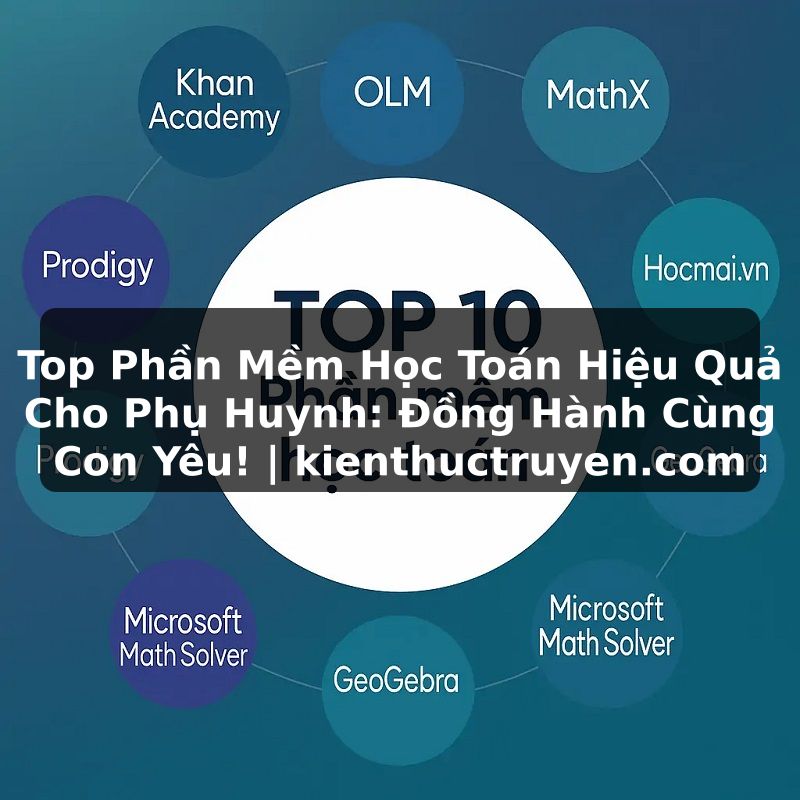Truyện Tranh Top Phần Mềm Học Toán Hiệu Quả Cho Phụ Huynh: Đồng Hành Cùng Con Yêu! | kienthuctruyen.com