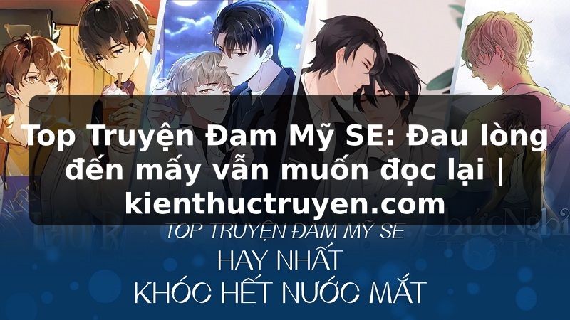 Truyện Tranh Top Truyện Đam Mỹ SE: Đau lòng đến mấy vẫn muốn đọc lại | kienthuctruyen.com